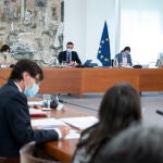 El presidente del Gobierno, Pedro Sánchez, preside la reunión del Consejo de Ministros