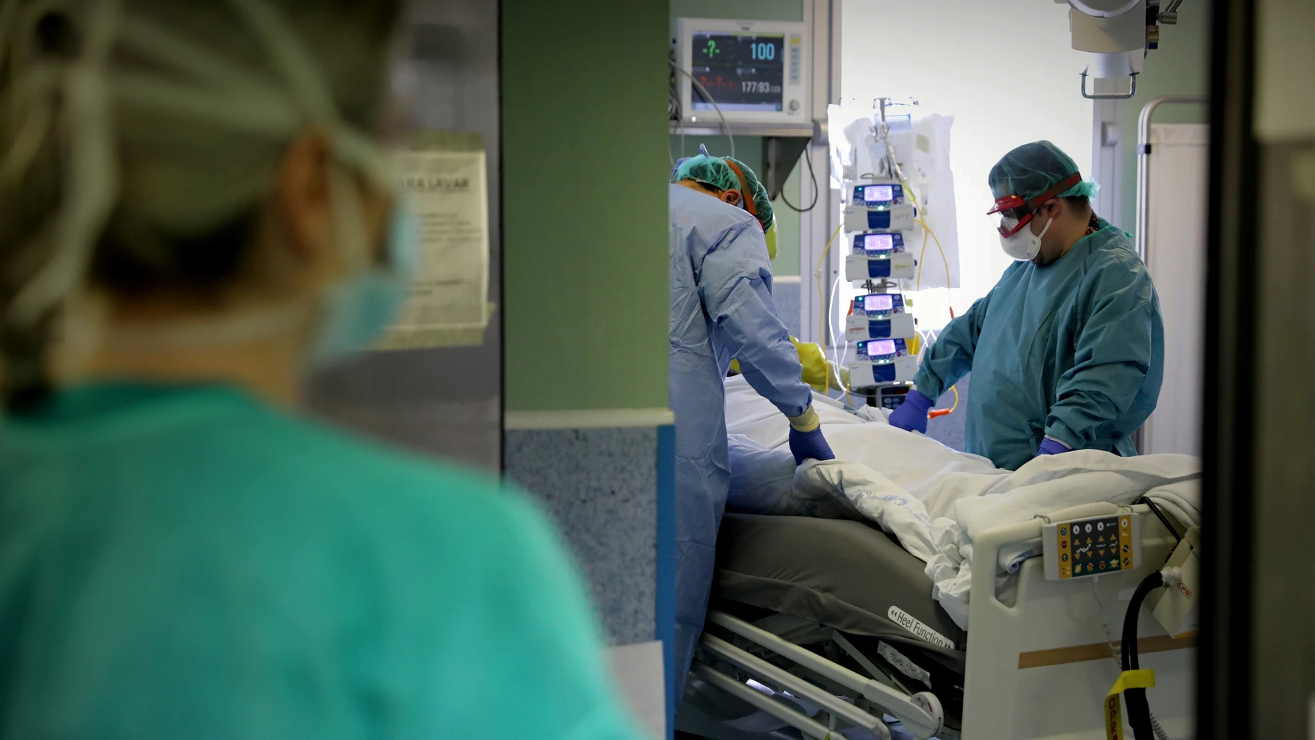 Unidad de Cuidados Intensivos del Hospital 12 de octubre de Madrid