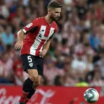 Yeray Álvarez con el Athletic.
