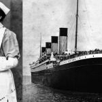 Violey Jessop con su uniforme de enfermera de la Cruz Roja en el Britannic