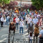 GRAF346. BADAJOZ, 13/06/2020.- La ciudad de Badajoz acoge "paseos reivindicativos", a los que han asistido entre otros Luis Reina, Los maestros Perera, Ginés Marín, el Juli, José Garrido, en defensa de la tauromaquia y como protesta por la falta de apoyo por parte del las autoridades a este sector que la crisis del coronavirus también ha castigado. EFE/Jero Morales