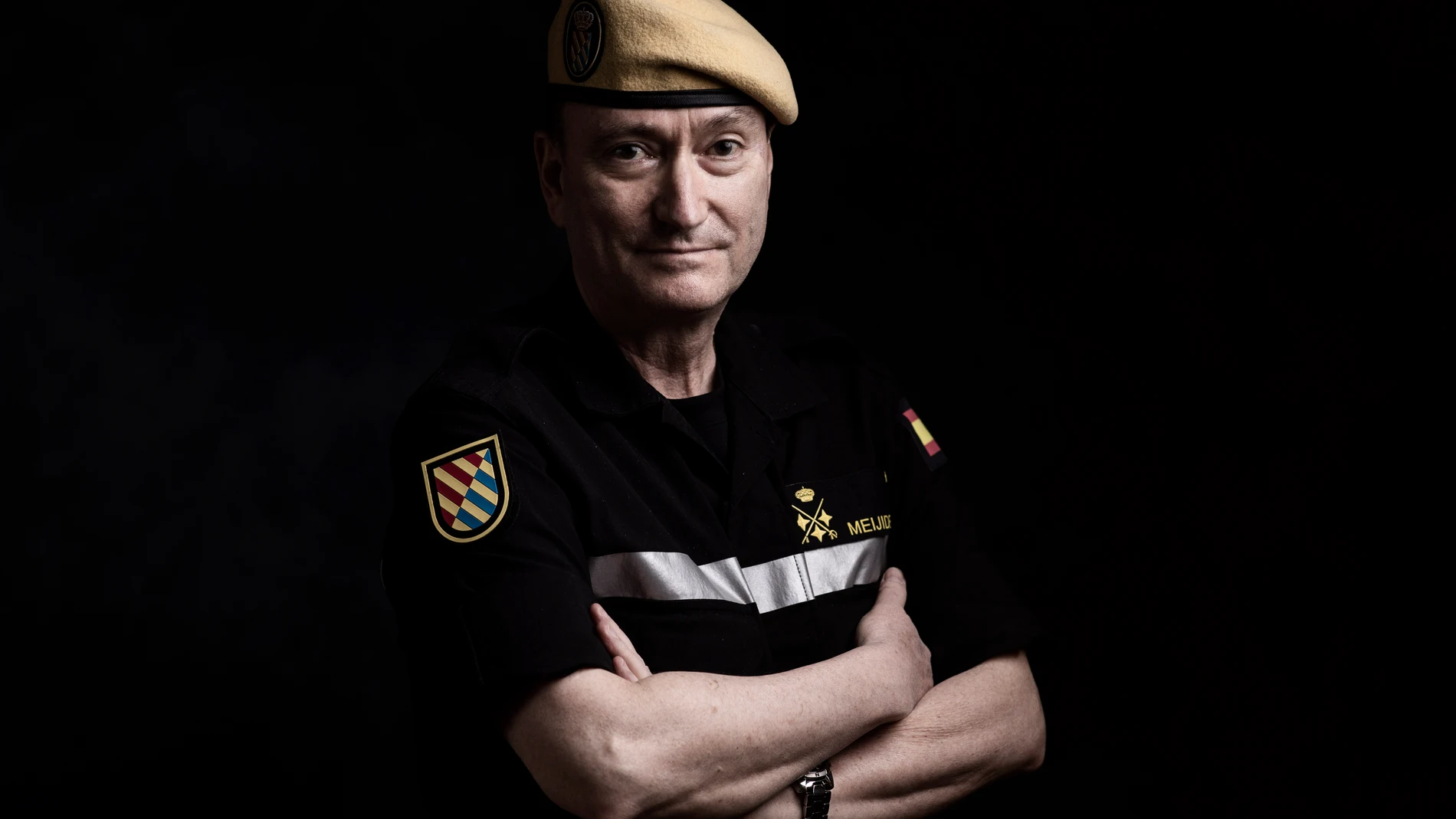 Teniente general Luis Manuel Martínez Meijide, jefe de la UME