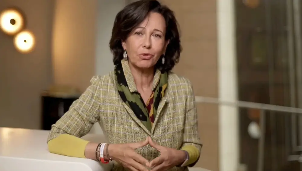 La presidenta de Banco Santander, Ana Botín