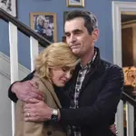 Julie Bowen y Ty Burrell en "Modern Family"