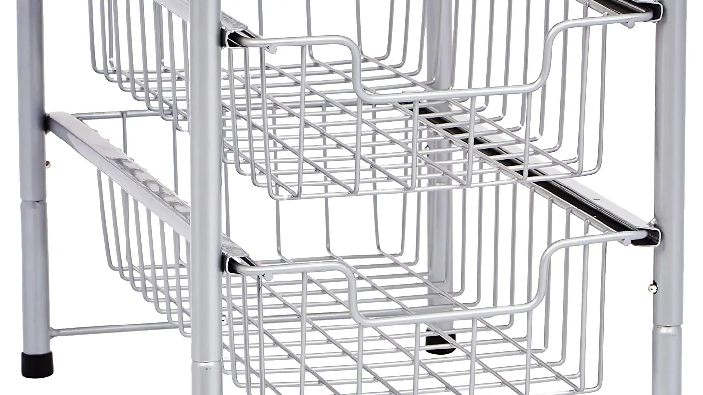 Mueble con cestas para la cocina