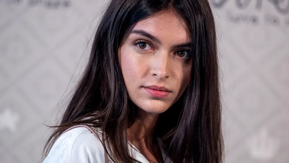 Lucia Rivera durante un evento de Anekke en Madrid.