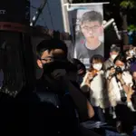 El líder del movimiento pro democrático en la ex colonia británica Joshua Wong, en una imagen de archivo