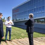 El alcalde de Salamanca, Carlos García Carbayo, visita las instalaciones