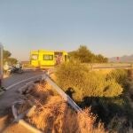 Imagen del lugar en el que se produjo el accidente