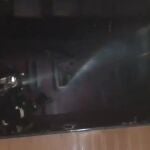 Captura del vídeo de Emergencias 112 Comunidad de Madrid del incendio en un local en reformas en Parla. 21 de junio de 2020.EMERGENCIAS 112 COMUNIDAD DE MAD21/06/2020