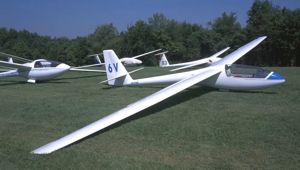 Aviones sin motor (también llamados planeadores o veleros)