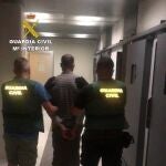 El hombre detenido por secuestrar a su pareja, a quien maltratabaGUARDIA CIVIL22/06/2020