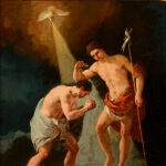 San Juan bautizando a Jesús