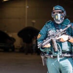 Imagen de unos de los efectivos del Instituto Armado implicados en la operación contra el narcotráfico