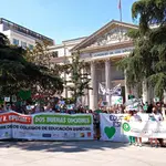 Más de 200 personas protestan frente al Congreso contra la 'ley Celaá' y en defensa de la educación especialEUROPA PRESS23/06/2020