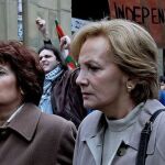 Ana Gabarain y Elena Irureta, las protagonistas de la serie