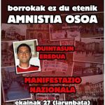 Cartel de la convocatoria