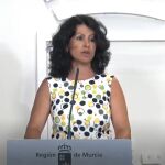 La consejera de Transparencia, Participación y Administración Pública, Beatriz Ballesteros