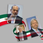 Las fortunas de Carlos Slim y los hermanos Amodio son de las más grandes de México