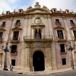 Imagen de archivo de la sede del Tribunal Superior de Justicia de la Comunitat Valenciana, ahora en obras