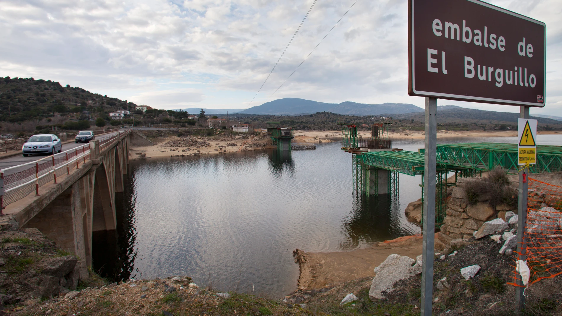 Embalse de El Burguillo, en El Barraco (Ávila)