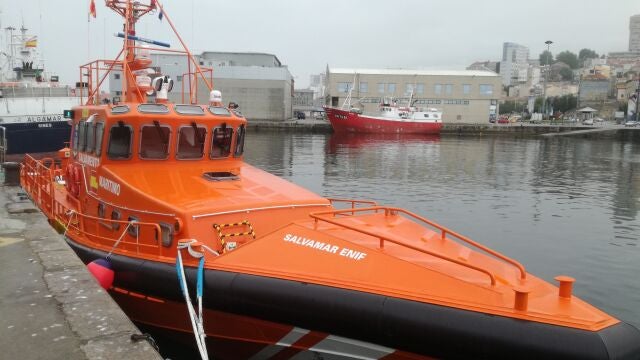 La Salvamar Enif procedió al rescate