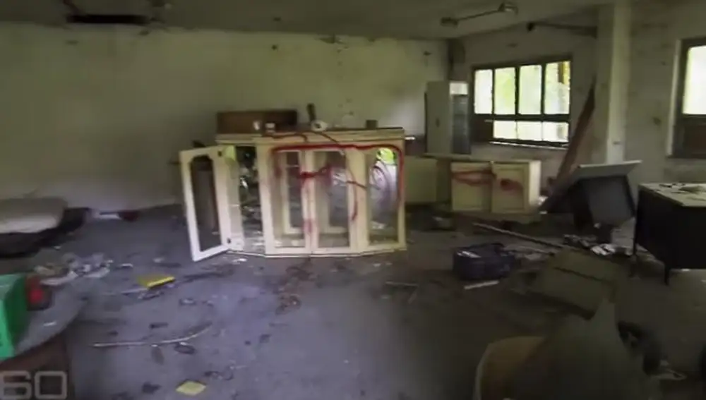 Interior de la fábrica propiedad de Christian Brieckner