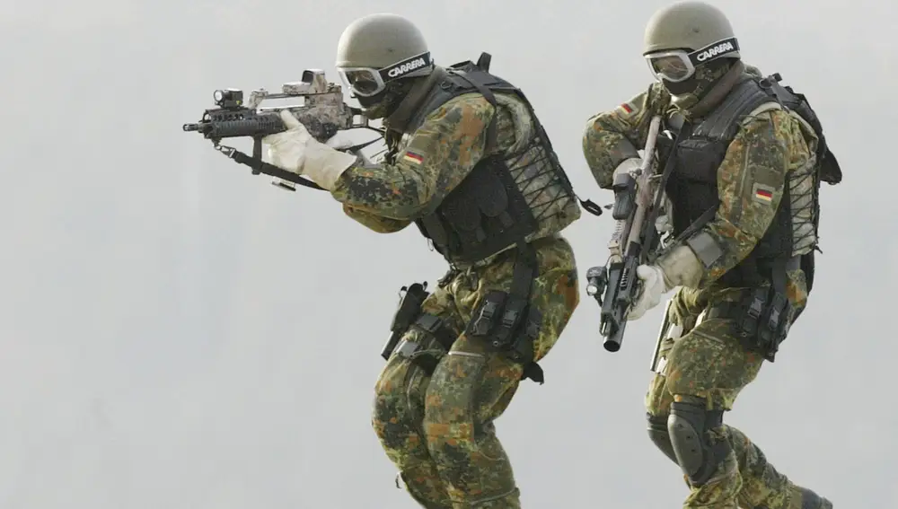 La brigada KSK del Ejército alemán se dedica a operaciones antiterroristas encubiertas y de liberación de rehenes
