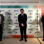 El director Francisco Marhuenda; el consejero de Hacienda de Madrid, Fernández-Lasquetty, y Andrés Navarro, consejero delegado de LA RAZÓN