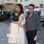 Paloma Cuevas y Enrique Ponce por las calles de Madrid.