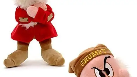 Peluche del Gruñón de Blancanieves y los siete enanitos
