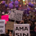 Manifestación por el 8M en Madrid.