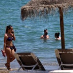 Una playa de la Costa del Sol