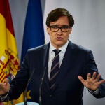 El ministro de Sanidad, Salvador Illa