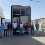 Imagen de la entrega de los alimentos por parte de Rotary ClubAYUNTAMIENTO DE MURCIA03/07/2020