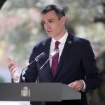 El presidente del Gobierno, Pedro Sánchez