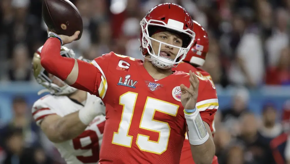 Patrick Mahomes, quarterback de los Kansas City Chiefs
