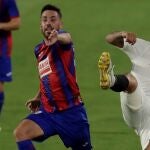Un momento del Sevilla-Eibar