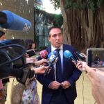 El diputado del PP, Rubén Ibáñez