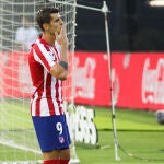 Álvaro Morata con el Atlético de Madrid.