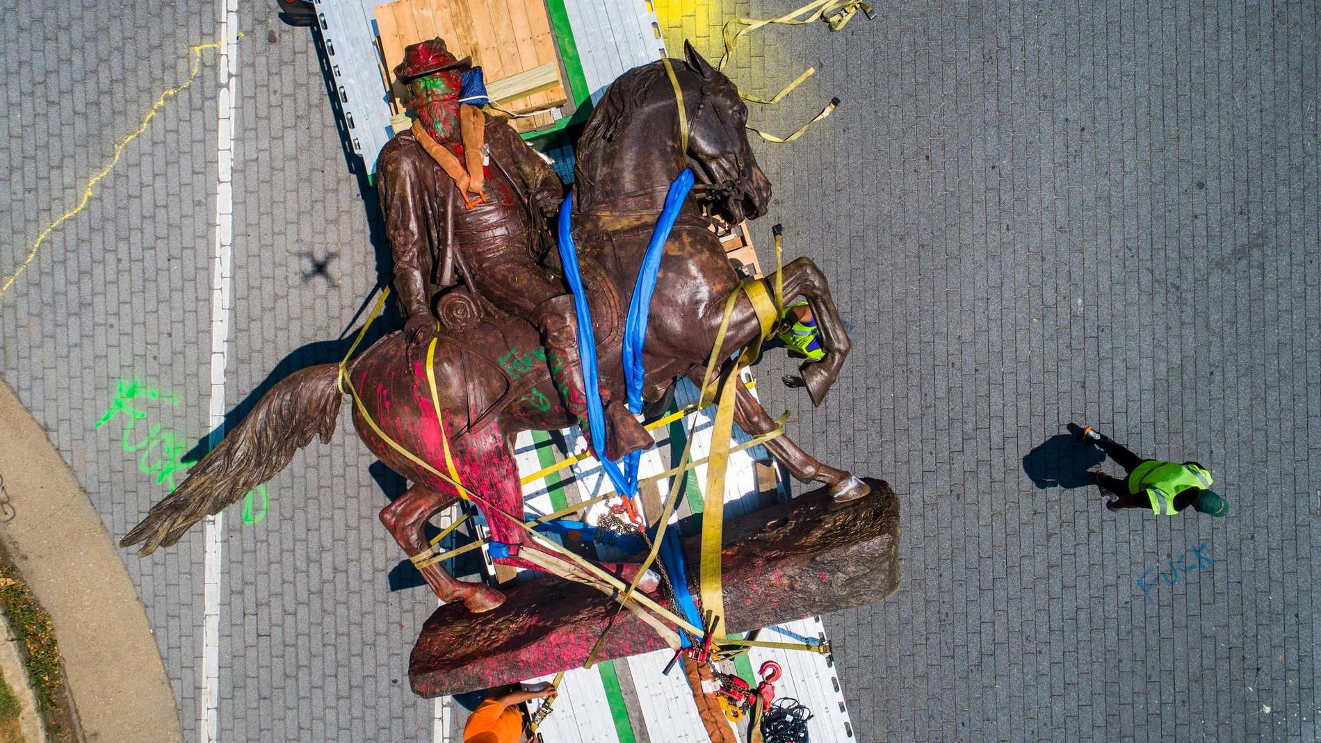 Richmond removes another Confederate statue