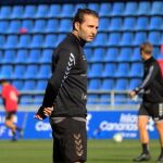 Rubén Baraja con el Tenerife.