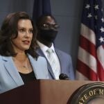 La gobernadora de Michigan, Gretchen Whitmer