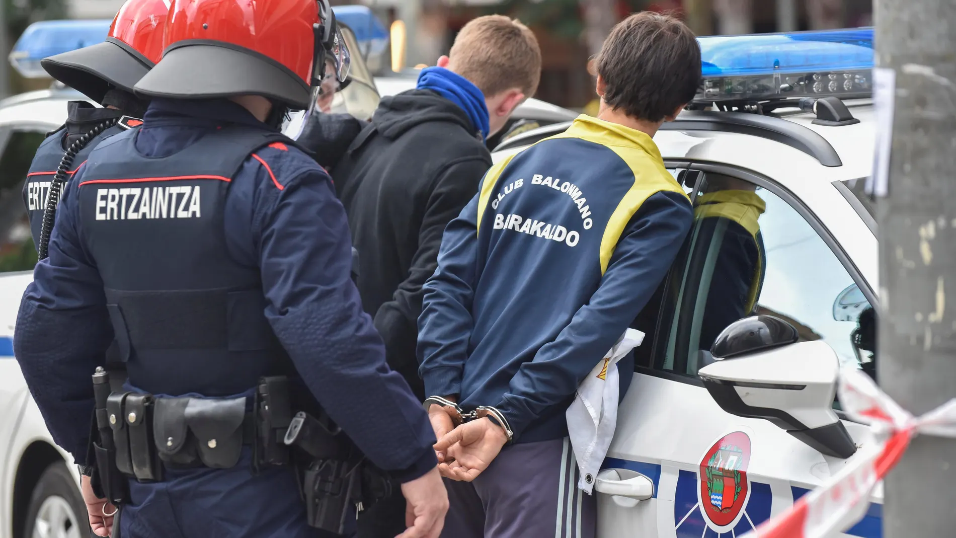 Incidentes durante un acto de VOX en Barakaldo