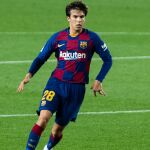 Riqui Puig con el Barcelona.