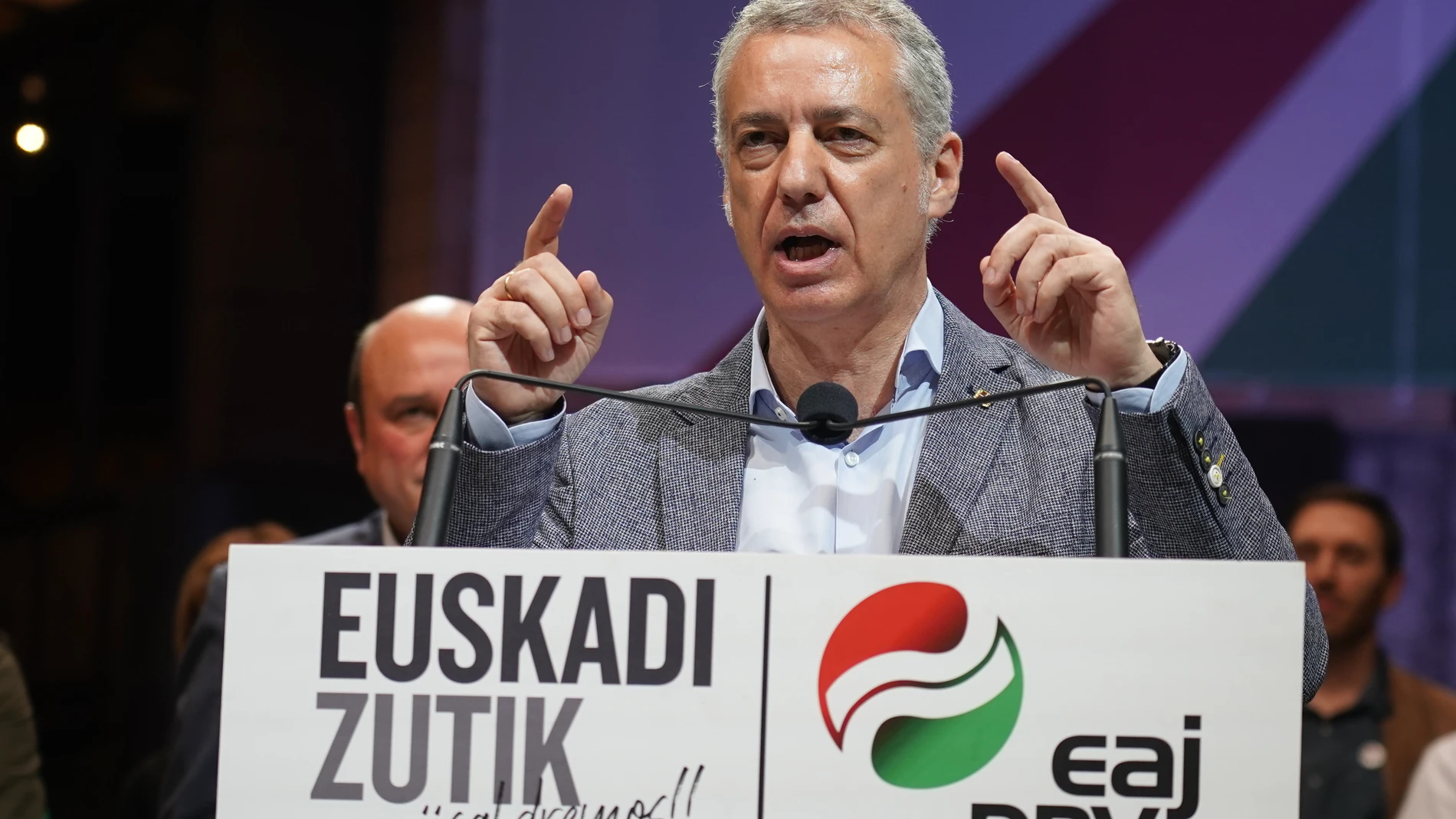 Elecciones en Euskadi 12J 2020. Seguimiento de resultados del PNV en Bilbao