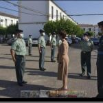 La directora general pasa revista a los agentes