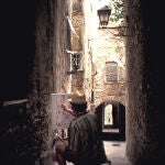 Juderia. Calle San Lorenzo. Girona