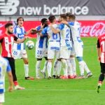 El Leganés ha mantenido las opciones de salvarse hasta la última jornada