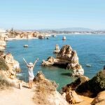 Imagen de las costas del Algarve portugués